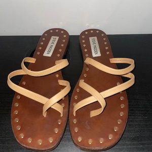Steve Madden Reeve Leather Sandals